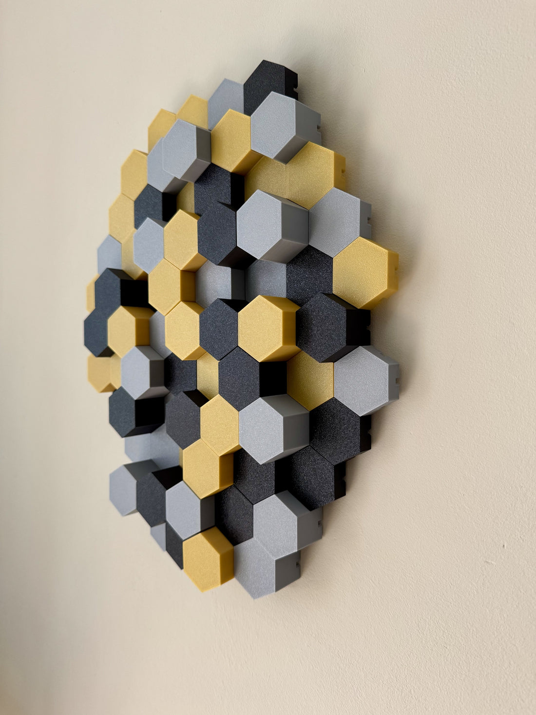 The Hexagon Challenge: Modern Living Room Style